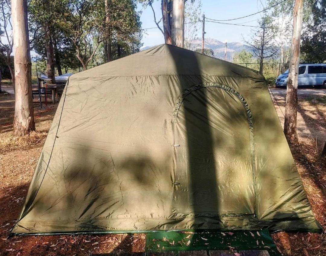 Camping Drepanos 伊古迈尼察 外观 照片
