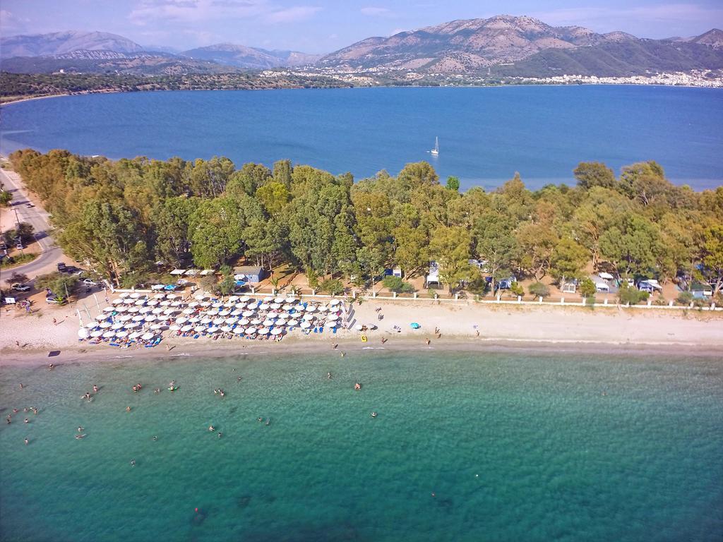 Camping Drepanos 伊古迈尼察 外观 照片